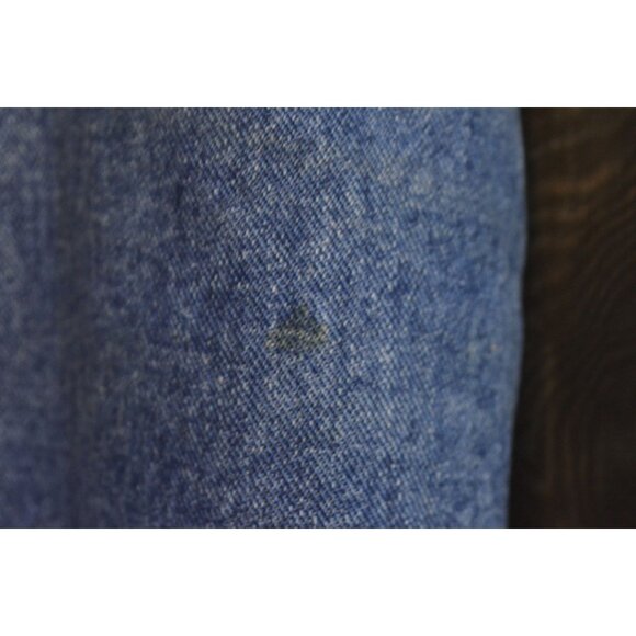 Vintage Jean SKIRT Blue Medium Wash Denim Size 12 Made USA Long - Picture 6 of 11